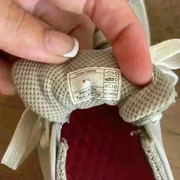 Crocs Literide Pacer Women’s Athletic Shoes Gray Sneaker 10 W - Picture 5 of 6